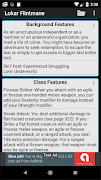 Second Edition Character Sheet Screenshot 5