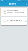 Priority Purchase Approval اسکرین شاٹ 1