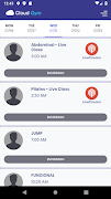 برنامه‌نما Cloud Gym عکس از صفحه