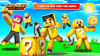 Craft Lucky Block Mods MCPE captura de pantalla 1