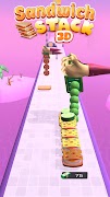 Sandwich Stack 3D 海报