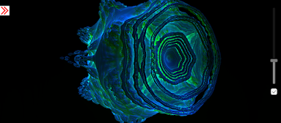 Mandlebulb - 4D Fractal Explor imagem de tela 1