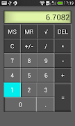 Calculadora simple captura de pantalla 1