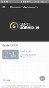 UDEM Eventos screenshot 2
