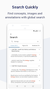 برنامه‌نما Bookshelf عکس از صفحه