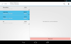 Audio Memos - Voice Recorder اسکرین شاٹ 7