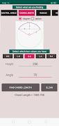 Circle and Arc Calculator Pro スクリーンショット 7