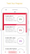 Learn Coding - C, C++, Java, Python, Kotlin ภาพหน้าจอ 2