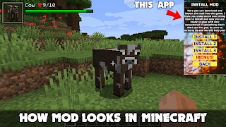 Damage Indicator Mod Minecraft ภาพหน้าจอ 1