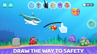 Fish Journey Draw to Escape poster