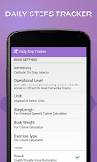 Daily Steps Tracker تصوير الشاشة 2