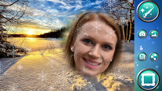 Kış Fotoğraf Çerçeveleri Ekran Görüntüsü 3