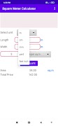 Square Meter Calculator syot layar 7