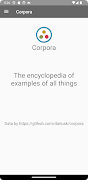 Corpora -Encyclopedia examples скриншот 3