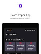 برنامه‌نما ExamPaperApp عکس از صفحه