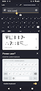 Standard Galactic Alphabet poster