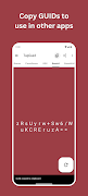 3 Schermata TapGuid - UUID Generator