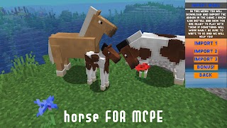 Horse Mod for Minecraft PE screenshot 1