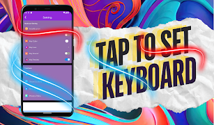 Magic Fluids - Keyboard Theme اسکرین شاٹ 1