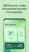 QR Express الملصق