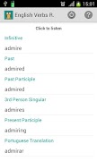 English Verbs Reference screenshot 1