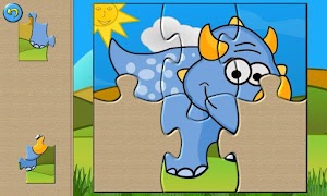 پوستر Dino Puzzle Kids Dinosaur Game