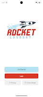 Rocket Laundry Pickup Service Poster