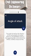 Civil Engineering Dictionary screenshot 1