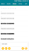 1 Schermata Text Style, Text Art - Stylish Text - Fancy Text