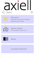 Axiell Libraries App Cartaz