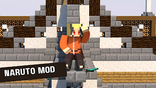 Naruto Anime Mod for Minecraft โปสเตอร์