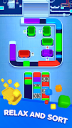 برنامه‌نما Sort N Loop: Flow Puzzle عکس از صفحه