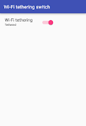 Simple WiFi tethering switch screenshot 1