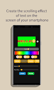 Scroll Text with blink Screen Cartaz