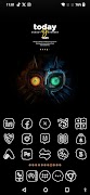 Doodle White - Icon Pack screenshot 2