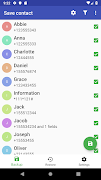 Save contacts スクリーンショット 1
