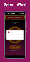 Spinner Wheel -spin wheel game captura de pantalla 2