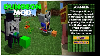 Dungeons Mod for Minecraft PE screenshot 6