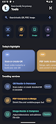 Tools - PDF, Zip, QR, Image スクリーンショット 1