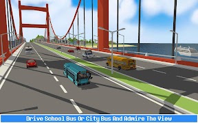 School Bus Game syot layar 4