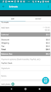 Invoice & Estimate Maker syot layar 3