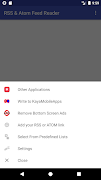 RSS and ATOM Feed Reader 스크린샷 5