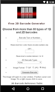 Barcode Generator স্ক্রিনশট 3