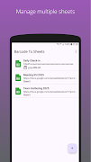 Barcode To Sheets 2.0 স্ক্রিনশট 1