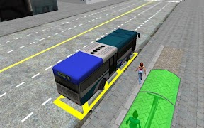 برنامه‌نما 3D City driving - Bus Parking عکس از صفحه