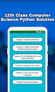 Class 12 Computer Science Pyth স্ক্রিনশট 3