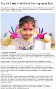 Child Development Tips screenshot 4