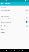 برنامه‌نما File manager عکس از صفحه