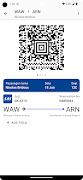 Flight Boarding Pass Wallet اسکرین شاٹ 1