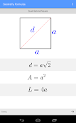Matematyka : Formuły geometrii screenshot 4